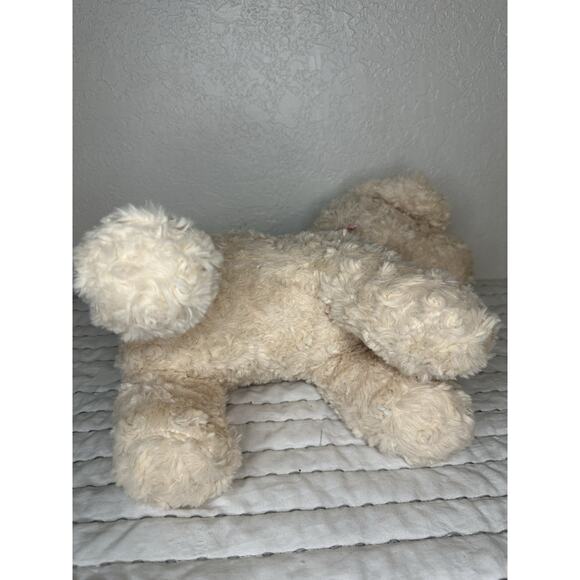 Walgreens Puppy Dog Plush Pink Polka Bandana Scarf 12” Hug Me Stuffed Animal - Picture 7 of 7